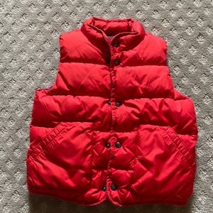 BabyGap GAP Kids red puffer vest size 5T